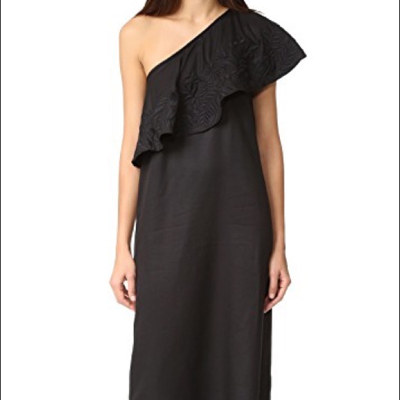 Mara Hoffman Embroidered One Shoulder Dress - Picture 2 of 8